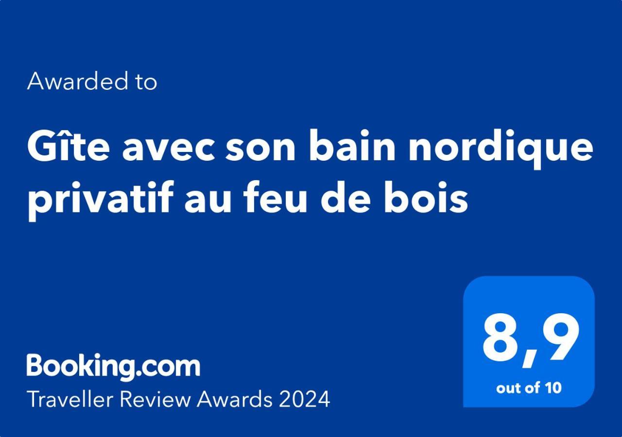 Gite Avec Son Bain Nordique Privatif Au Feu De Bois Pleubian Extérieur photo